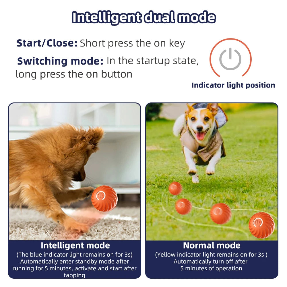 Smart Bounce USB Interactive Dog Ball