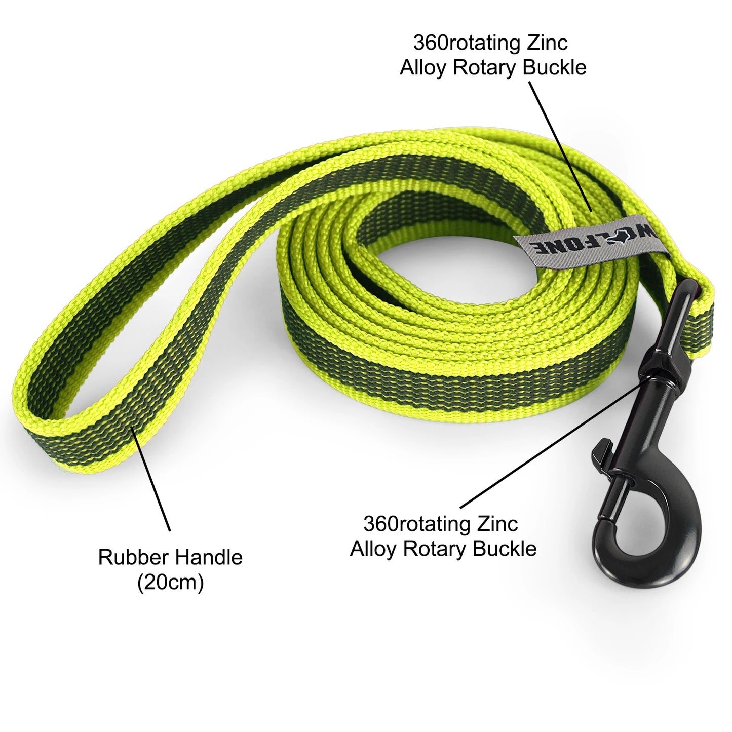 Convenient Dual Color Dog Leash - Small to Medium Dogs