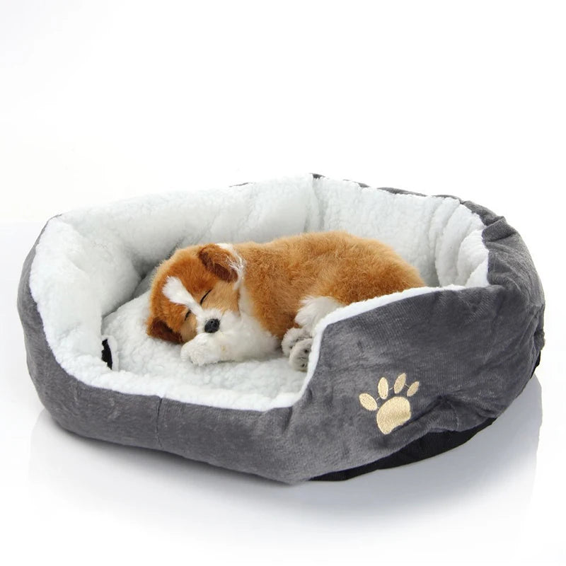 Cozy Cave Dog Bed with Thickened Cotton