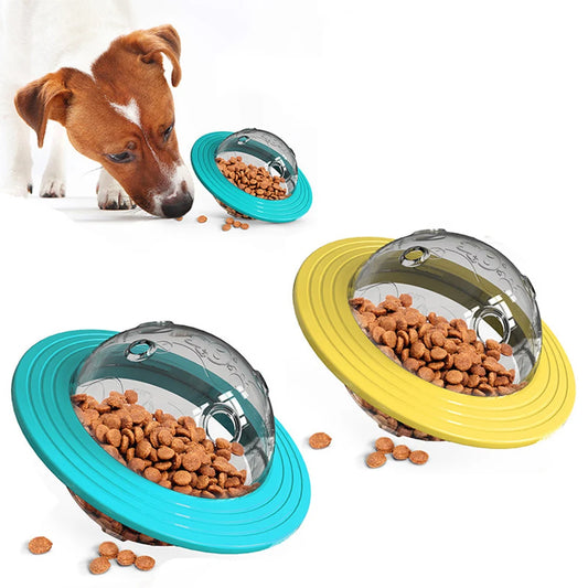 Interactive Dog Treat Ball - Food Dispensing, Slow Feed Training Toy