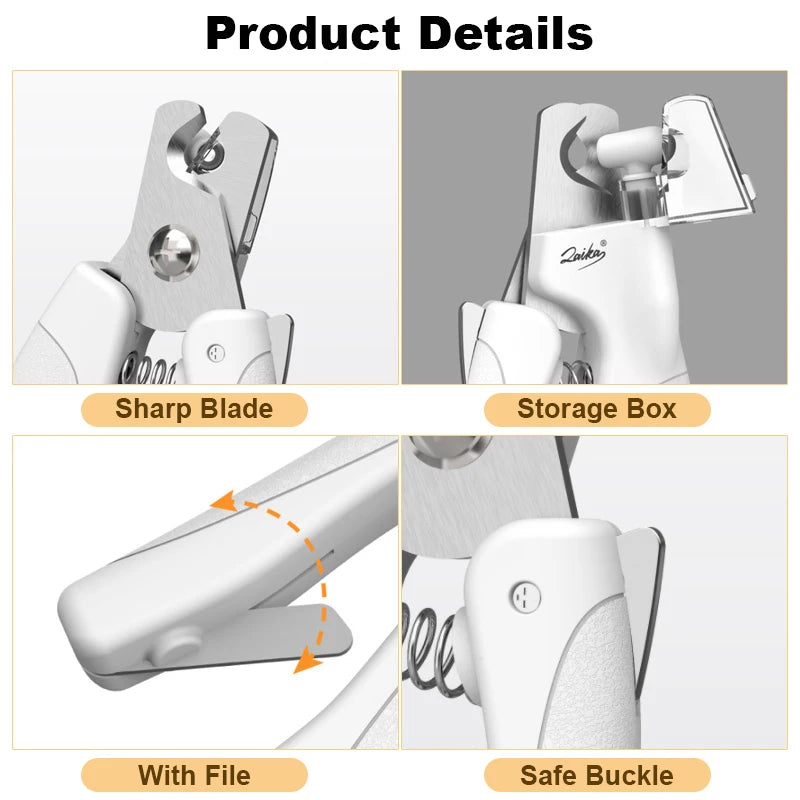 Professional Nail Trimmer with LED light for Dogs