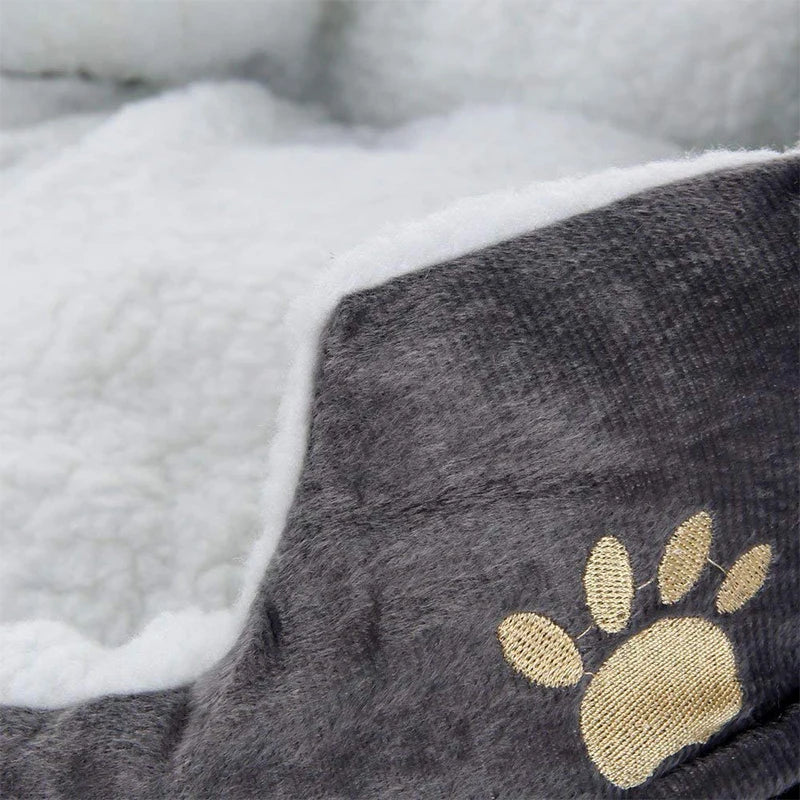 Cozy Cave Dog Bed with Thickened Cotton