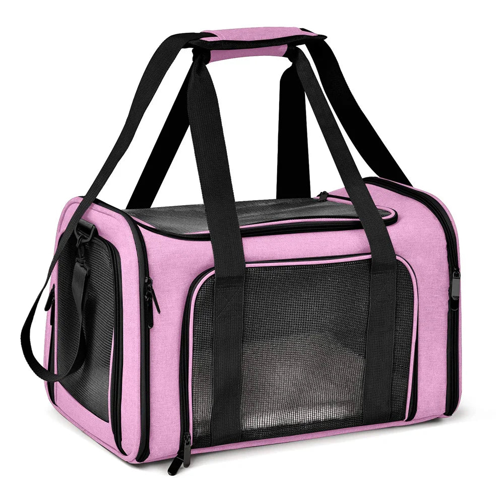 Airline Approved Soft-Sided Dog Travel Carrier Bag