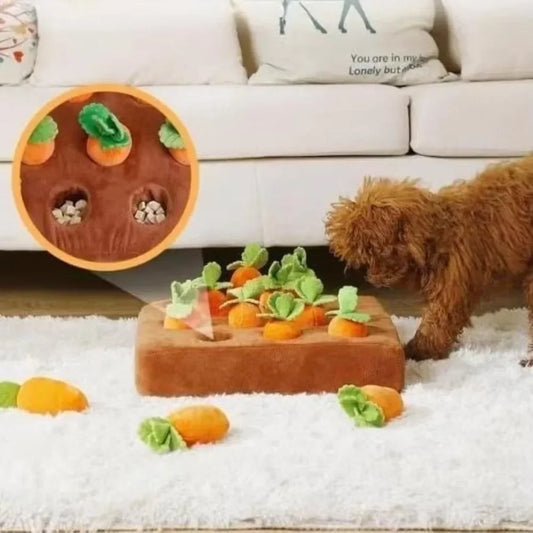 Interactive Carrot/Strawberry Snuffle Mat for Dogs