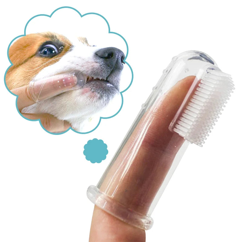 Gentle-Care Pet Finger Toothbrush